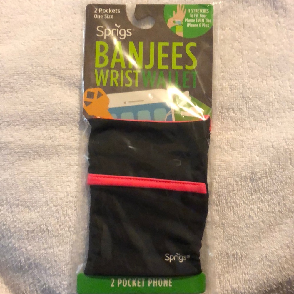 2 Pocket Wrist Wallet